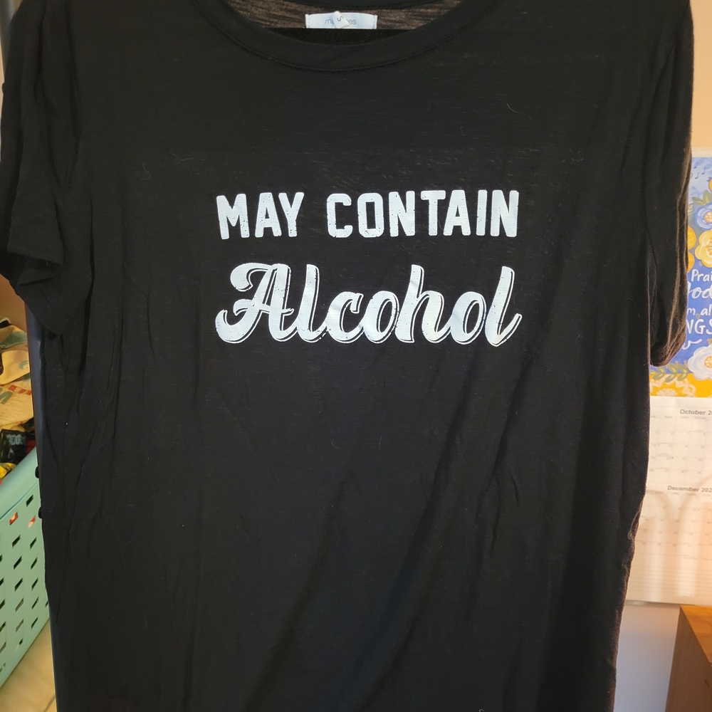 Maurices Black Graphic Size S